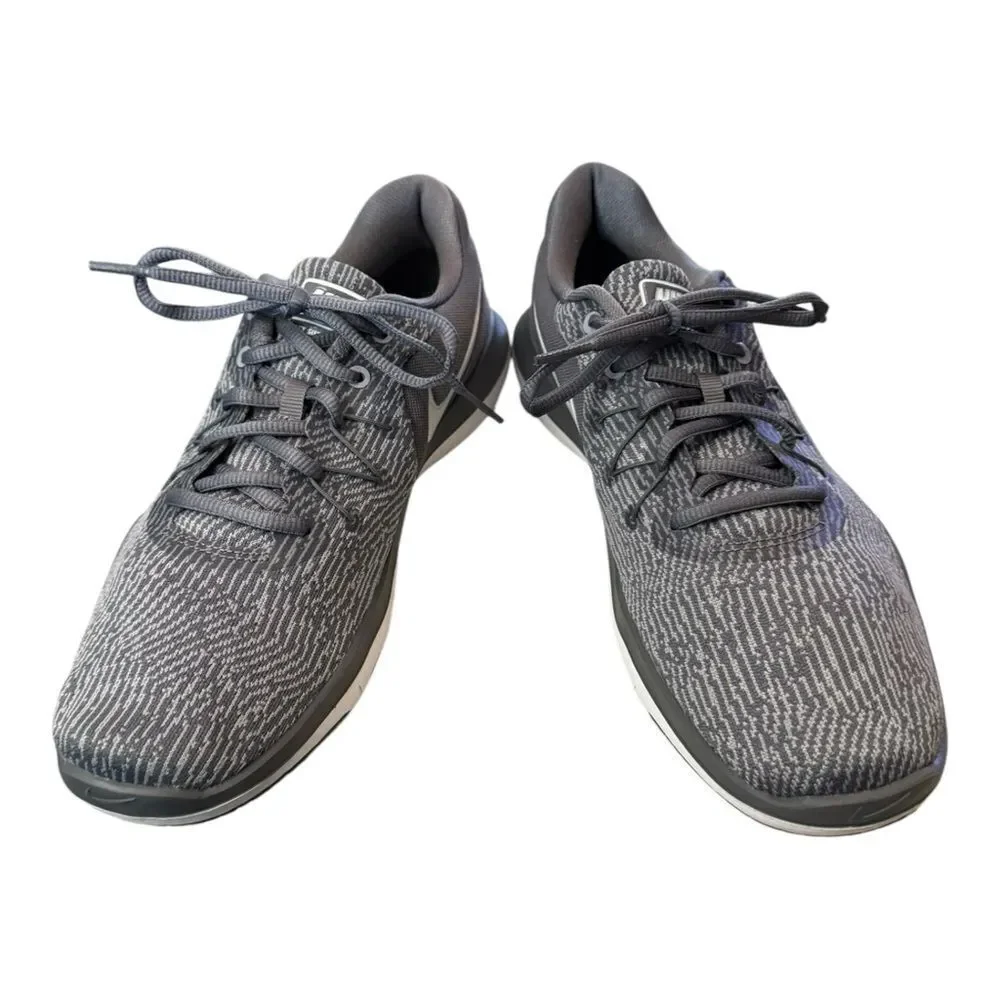 Nike Flex Supreme TR6 909014-019 Gray White Training Running Womens Shoes 10